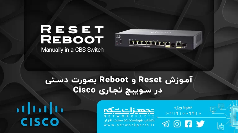 ریست سوییچ سیسکو​-ریبوت سوییچ سیسکو​-تجهیزات شبکه-networkparts-آموزش Reboot و Reset سوییچ تجاری سیسکو بصورت دستی