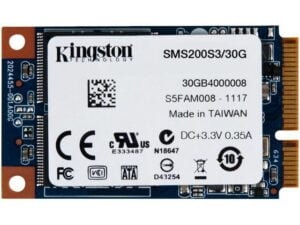 هارد درایو اس اس دی (SSD) کینگستون (Kingston) مدل SMS200S3-30G ظرفیت 30 گیگابایت فرم فاکتور mSATA رابط SATA