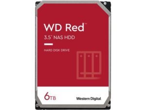 هارد دیسک درایو اینترنال وسترن دیجیتال (Western Digital) مدل WD60EFAX ظرفیت 6 ترابایت سرعت 5400RPM رابط SATA