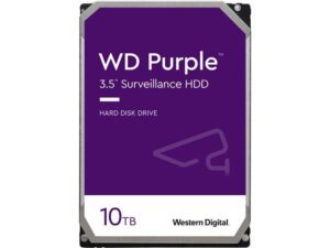 هارد دیسک درایو اینترنال وسترن دیجیتال (Western Digital) مدل WD102PURZ ظرفیت 10 ترابایت سرعت 7200RPM رابط SATA