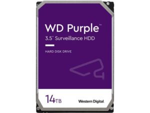 هارد دیسک درایو اینترنال وسترن دیجیتال (Western Digital) مدل WD140PURZ ظرفیت 14 ترابایت سرعت 7200RPM رابط SATA