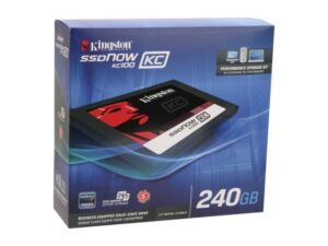 هارد درایو اس اس دی (SSD) کینگستون (Kingston) مدل SKC100S3B-240G ظرفیت 240 گیگابایت فرم فاکتور 2.5 اینچ رابط SATA
