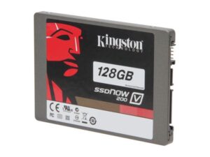 هارد درایو اس اس دی (SSD) کینگستون (Kingston) مدل SV200S37A-128G ظرفیت 128 گیگابایت فرم فاکتور 2.5 اینچ رابط SATA