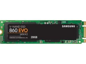 هارد درایو اس اس دی (SSD) سامسونگ (SAMSUNG) مدل MZ-N6E250BW ظرفیت 250 گیگابایت فرم فاکتور M.2-2280 رابط SATA