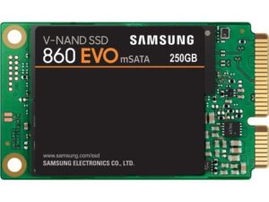 هارد درایو اس اس دی (SSD) سامسونگ (SAMSUNG) مدل MZ-M6E250BW ظرفیت 250 گیگابایت فرم فاکتور mSATA رابط SATA