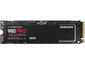 هارد درایو اس اس دی (SSD) سامسونگ (SAMSUNG) مدل MZ-V8P500B-AM ظرفیت 500 گیگابایت فرم فاکتور M.2-2280 رابط NVMe