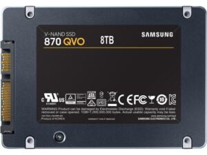 هارد درایو اس اس دی (SSD) سامسونگ (SAMSUNG) مدل MZ-77Q8T0BW ظرفیت 8 ترابایت فرم فاکتور 2.5 اینچ رابط SATA