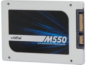هارد درایو اس اس دی (SSD) کورسیر (Corsair) مدل CT128M550SSD1 ظرفیت 128 گیگابایت فرم فاکتور 2.5 اینچ رابط SATA