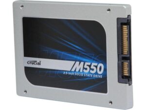 هارد درایو اس اس دی (SSD) کورسیر (Corsair) مدل CT256M550SSD1 ظرفیت 256 گیگابایت فرم فاکتور 2.5 اینچ رابط SATA