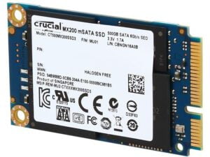 هارد درایو اس اس دی (SSD) کورسیر (Corsair) مدل CT500MX200SSD3 ظرفیت 500 گیگابایت فرم فاکتور mSATA رابط SATA