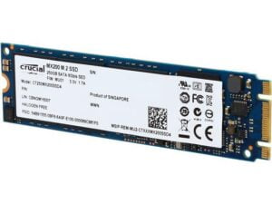 هارد درایو اس اس دی (SSD) کورسیر (Corsair) مدل CT250MX200SSD4 ظرفیت 250 گیگابایت فرم فاکتور M.2-2280SS رابط SATA