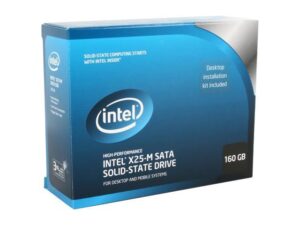هارد درایو اس اس دی (SSD) اینتل (Intel) مدل SSDSA2MH160G2K5 ظرفیت 160 گیگابایت فرم فاکتور 2.5 اینچ رابط SATA