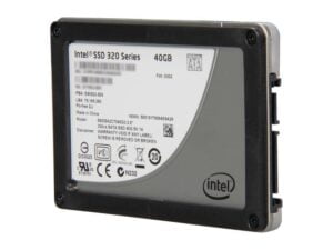 هارد درایو اس اس دی (SSD) اینتل (Intel) مدل SSDSA2CT040G310 ظرفیت 40 گیگابایت فرم فاکتور 2.5 اینچ رابط SATA