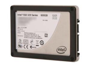 هارد درایو اس اس دی (SSD) اینتل (Intel) مدل SSDSA2CW600G310 ظرفیت 600 گیگابایت فرم فاکتور 2.5 اینچ رابط SATA