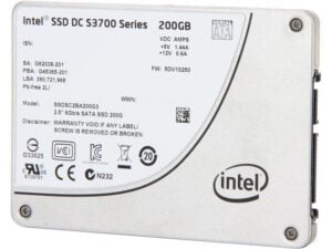 هارد درایو اس اس دی (SSD) اینتل (Intel) مدل SSDSC2BA200G301 ظرفیت 200 گیگابایت فرم فاکتور 2.5 اینچ رابط SATA