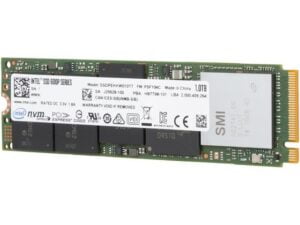 هارد درایو اس اس دی (SSD) اینتل (Intel) مدل SSDPEKKW010T7X1 ظرفیت 1 ترابایت فرم فاکتور M.2-2280 رابط NVMe