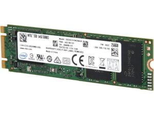 هارد درایو اس اس دی (SSD) اینتل (Intel) مدل SSDSCKKW256G8X1 ظرفیت 256 گیگابایت فرم فاکتور M.2-2280 رابط SATA