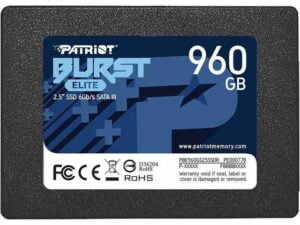 هارد درایو اس اس دی (SSD) پاتریوت (Patriot) مدل PBE960GS25SSDR ظرفیت 960 گیگابایت فرم فاکتور 2.5 اینچ رابط SATA