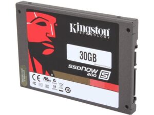 هارد درایو اس اس دی (SSD) کینگستون (Kingston) مدل SS200S3-30G ظرفیت 30 گیگابایت فرم فاکتور 2.5 اینچ رابط SATA