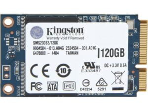 هارد درایو اس اس دی (SSD) کینگستون (Kingston) مدل SMS200S3-120G ظرفیت 120 گیگابایت رابط mSATA