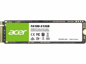 هارد درایو اس اس دی (SSD) ایسر (Acer) مدل BL-9BWWA-119 ظرفیت 512 گیگابایت فرم فاکتور M.2 رابط NVMe
