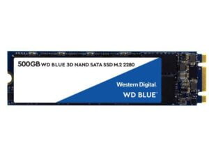 هارد درایو اس اس دی (SSD) وسترن دیجیتال (Western Digital) مدل WDS500G2B0B ظرفیت 500 گیگابایت فرم فاکتور M.2-2280 رابط SATA