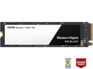 هارد درایو اس اس دی (SSD) وسترن دیجیتال (Western Digital) مدل WDS250G2X0C ظرفیت 250 گیگابایت فرم فاکتور M.2-2280 رابط NVMe