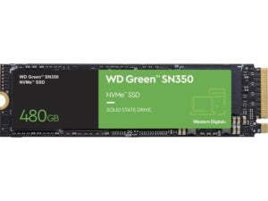 هارد درایو اس اس دی (SSD) وسترن دیجیتال (Western Digital) مدل WDS480G2G0C ظرفیت 480 گیگابایت فرم فاکتور M.2-2280 رابط NVMe