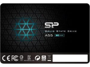 هارد درایو اس اس دی (SSD) سیلیکون پاور (Silicon Power) مدل SU256GBSS3A55S25NB ظرفیت 256 گیگابایت فرم فاکتور 2.5 اینچ رابط SATA