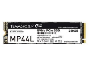 هارد درایو اس اس دی (SSD) تیم گروپ (Team Group) مدل TM8FPK250G0C101 ظرفیت 250 گیگابایت فرم فاکتور M.2-2280 رابط NVMe