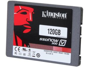 هارد درایو اس اس دی (SSD) کینگستون (Kingston) مدل SV300S37A-120G ظرفیت 120 گیگابایت فرم فاکتور 2.5 اینچ رابط SATA