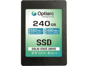 هارد درایو اس اس دی (SSD) Optiarc مدل OPT240S325-R ظرفیت 240 گیگابایت فرم فاکتور 2.5 اینچ رابط SATA