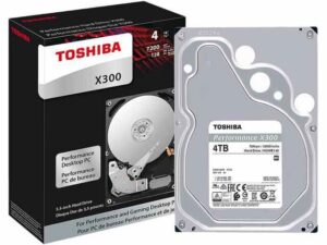 هارد دیسک درایو اینترنال توشیبا (Toshiba) مدل HDWE140XZSTA ظرفیت 4 ترابایت سرعت 7200RPM رابط SATA