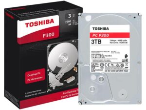 هارد دیسک درایو اینترنال توشیبا (Toshiba) مدل HDWD130XZSTA ظرفیت 3 ترابایت سرعت 7200RPM رابط SATA
