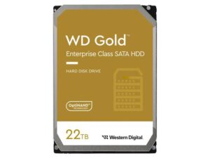 هارد دیسک درایو اینترنال وسترن دیجیتال (Western Digital) مدل WD221KRYZ ظرفیت 22 ترابایت سرعت 7200RPM رابط SATA