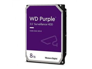 هارد دیسک درایو اینترنال وسترن دیجیتال (Western Digital) مدل WD84PURZ ظرفیت 8 ترابایت سرعت 5640RPM رابط SATA