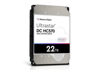 هارد دیسک درایو اینترنال وسترن دیجیتال (Western Digital) مدل 0F48155 ظرفیت 22 ترابایت سرعت 7200RPM رابط SATA