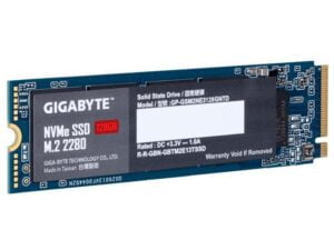 هارد درایو اس اس دی (SSD) گیگابایت (GIGABYTE) مدل GP-GSM2NE3128GNTD ظرفیت 128 گیگابایت فرم فاکتور M.2-2280 رابط NVMe