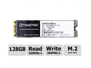 هارد درایو اس اس دی (SSD) Timetec ظرفیت 128 گیگابایت فرم فاکتور M.2-2280 رابط SATA