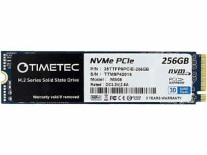 هارد درایو اس اس دی (SSD) Timetec ظرفیت 256 گیگابایت فرم فاکتور M.2-2280 رابط NVMe