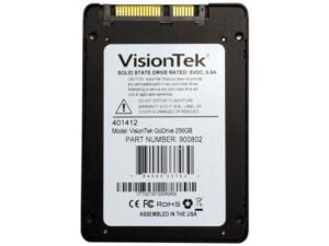 هارد درایو اس اس دی (SSD) ویژن تک (VisionTek) مدل 900802 ظرفیت 256 گیگابایت فرم فاکتور 2.5 اینچ رابط SATA