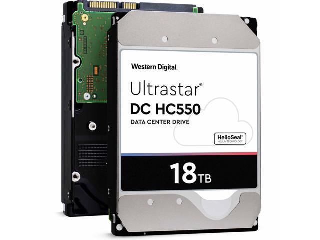 هارد دیسک درایو اینترنال وسترن دیجیتال (Western Digital) مدل WUH721818ALE6L4(0F38459) ظرفیت 18 ترابایت سرعت 7200RPM رابط SATA