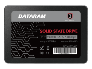 هارد درایو اس اس دی (SSD) دیتارم (Dataram) مدل DCS412s240G ظرفیت 240 گیگابایت فرم فاکتور 2.5 اینچ رابط SATA
