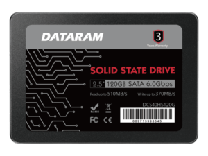 هارد درایو اس اس دی (SSD) دیتارم (Dataram) مدل SSD-DCXGCC-120G ظرفیت 120 گیگابایت فرم فاکتور 2.5 اینچ رابط SATA
