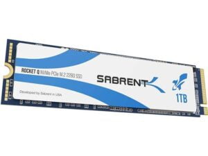 هارد درایو اس اس دی (SSD) Sabrent مدل SB-RKTQ-1TB ظرفیت 1 ترابایت فرم فاکتور M.2-2280 رابط NVMe