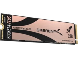هارد درایو اس اس دی (SSD) Sabrent مدل SB-RKT4P-2TB ظرفیت 2 ترابایت فرم فاکتور M.2-2280 رابط NVMe
