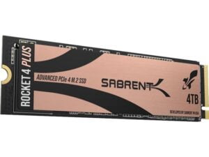 هارد درایو اس اس دی (SSD) Sabrent مدل SB-RKT4P-4TB ظرفیت 4 ترابایت فرم فاکتور M.2-2280 رابط NVMe
