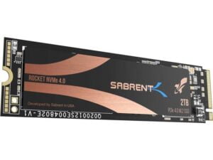 هارد درایو اس اس دی (SSD) Sabrent مدل SB-ROCKET-NVMe4-2TB ظرفیت 2 ترابایت فرم فاکتور M.2-2280 رابط NVMe