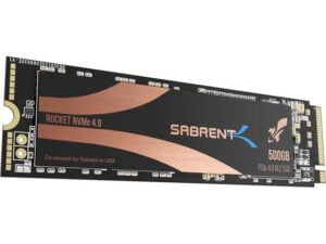 هارد درایو اس اس دی (SSD) Sabrent مدل SB-ROCKET-NVMe4-500 ظرفیت 500 گیگابایت فرم فاکتور M.2-2280 رابط NVMe