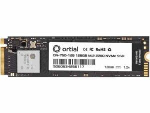 هارد درایو اس اس دی (SSD) Ortial مدل ON-750-128 ظرفیت 128 گیگابایت فرم فاکتور M.2-2280 رابط NVMe